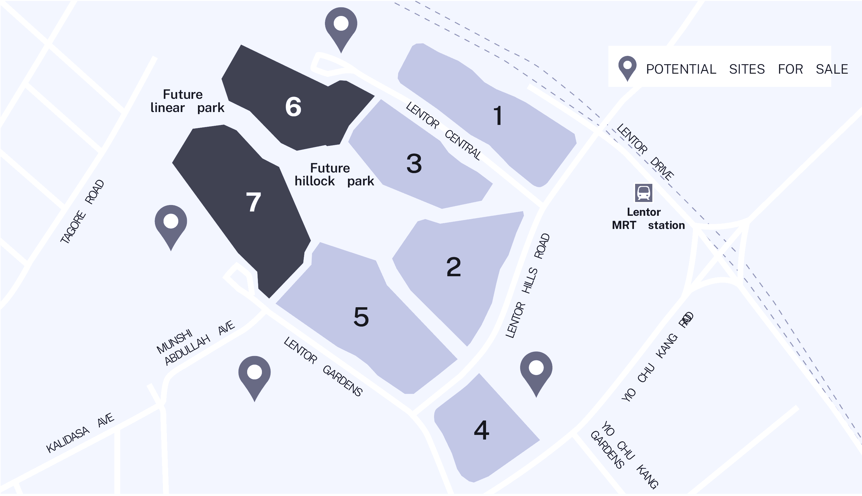 Lentor Collection Location Map 1 Lentor Collection Location Map 1