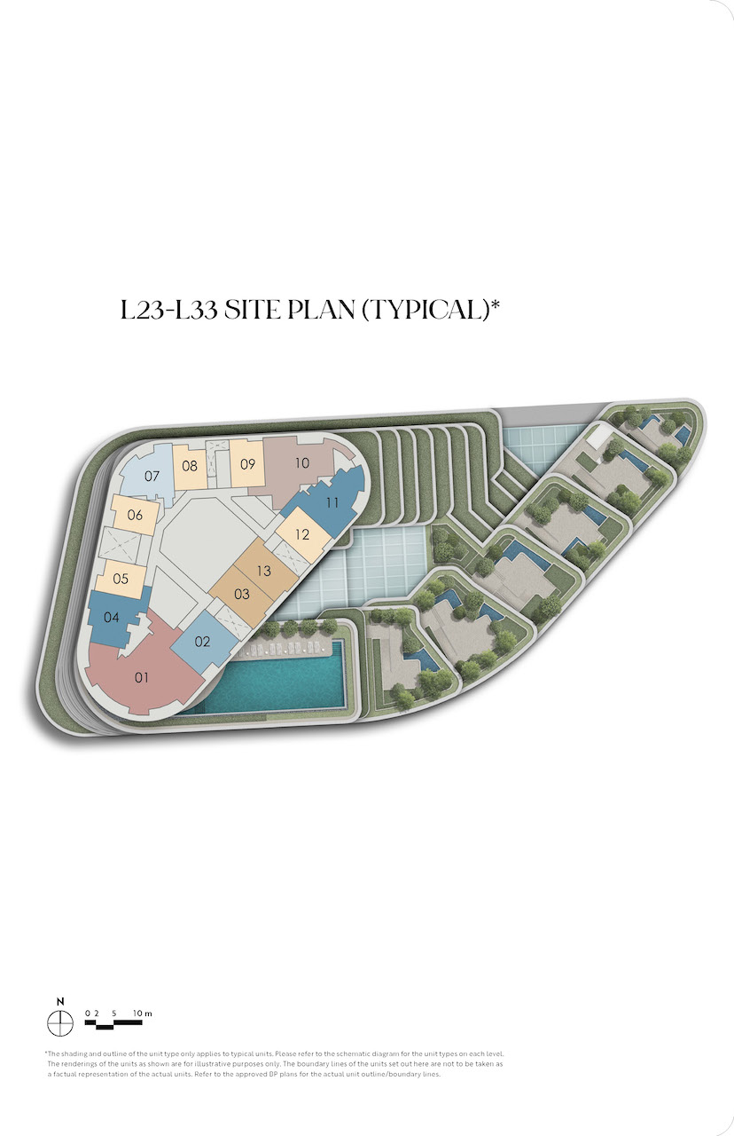 Newport Residences Site Plan Level 23 to 33 Newport Residences Site Plan Level 23 to 33