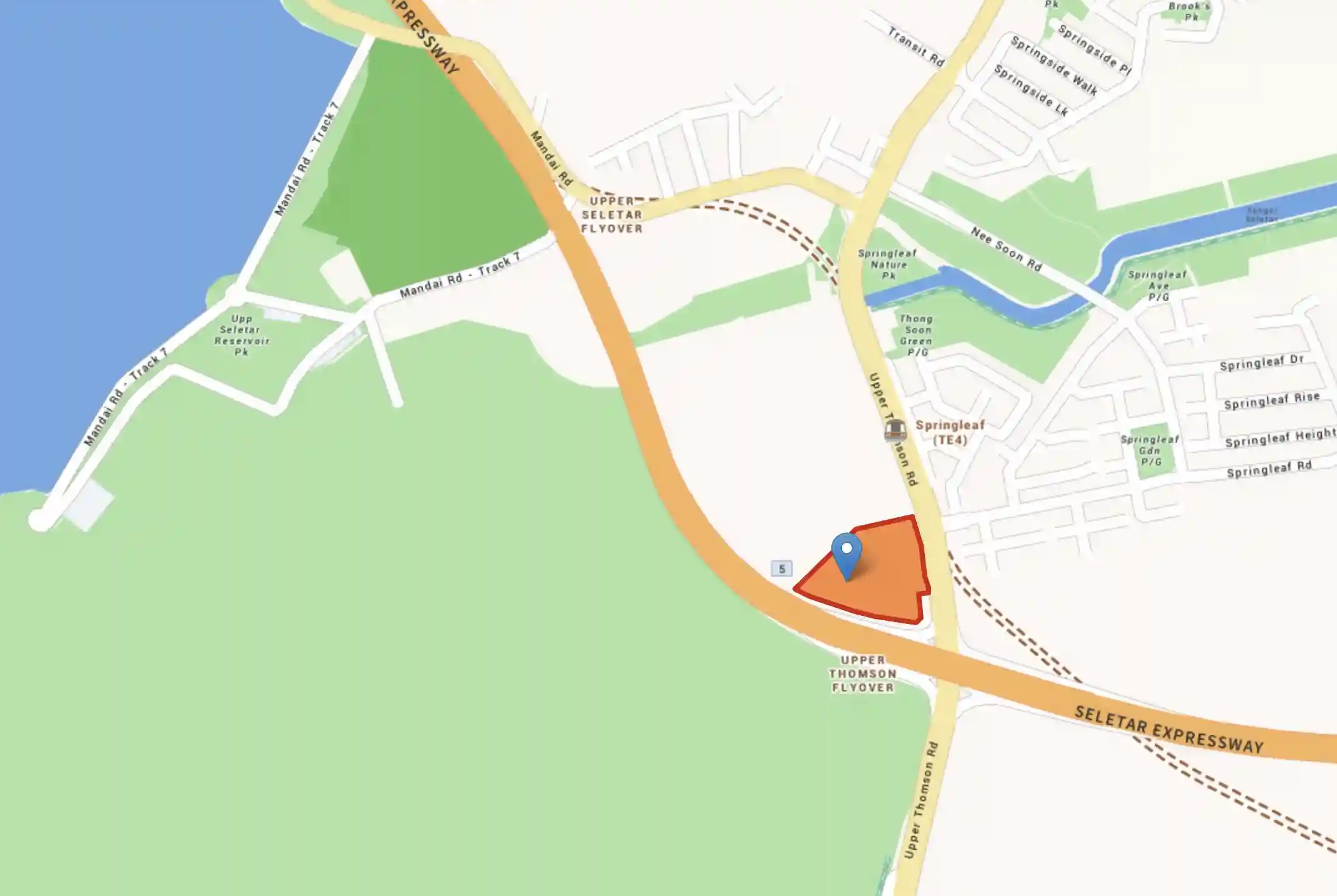 Upper Thomson Road Parcel B GLS Location Map Upper Thomson Road (Parcel B) GLS Location Map