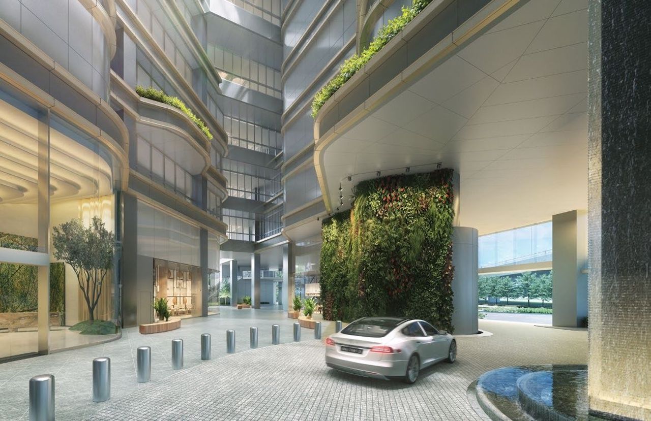 newport residences artists impression main Entrance newport residences artists impression main Entrance